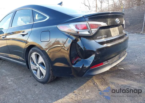 2017 Hyundai Sonata Hybrid Limited from USA, damaged, VIN KMHE34L1XHA048647